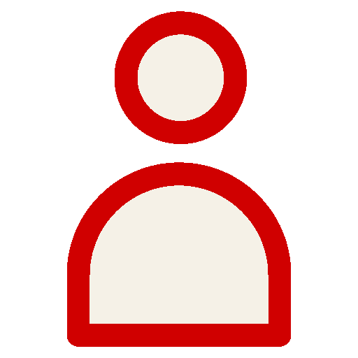 a simple profile icon